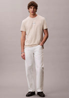 Calvin Klein T-Shirt Uomo Beige LV04RB866G 2JX CALVIN KLEIN 