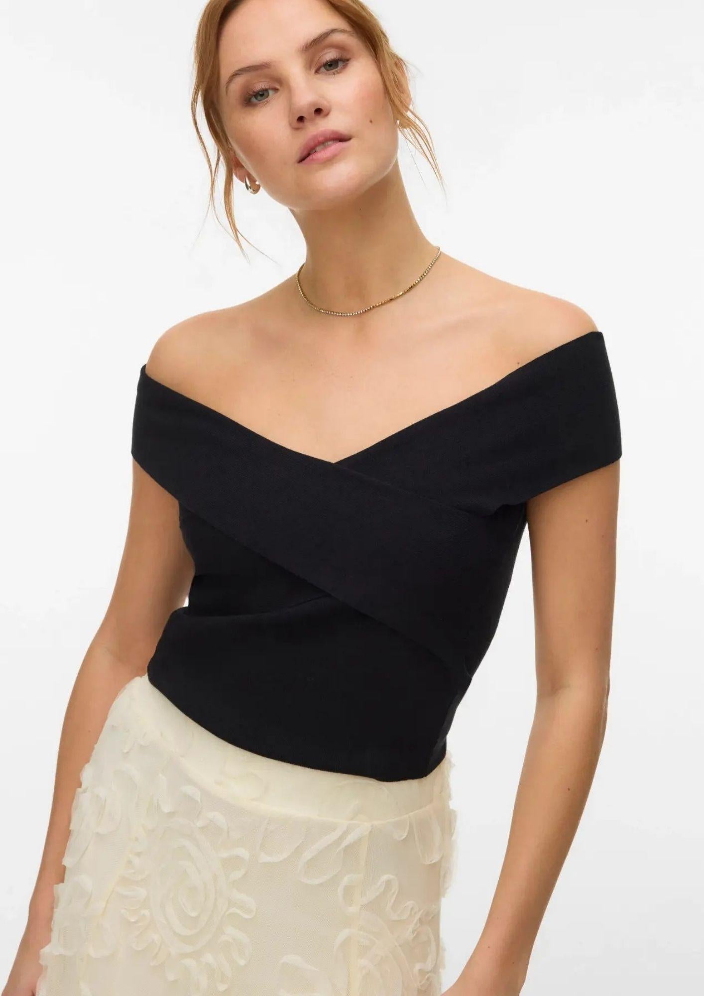 Aware Top Donna Beverly Nero 10344585 Black AWARE 