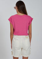 Yes Zee T-Shirt Donna Rosa T215 TL00 0425 YES ZEE 