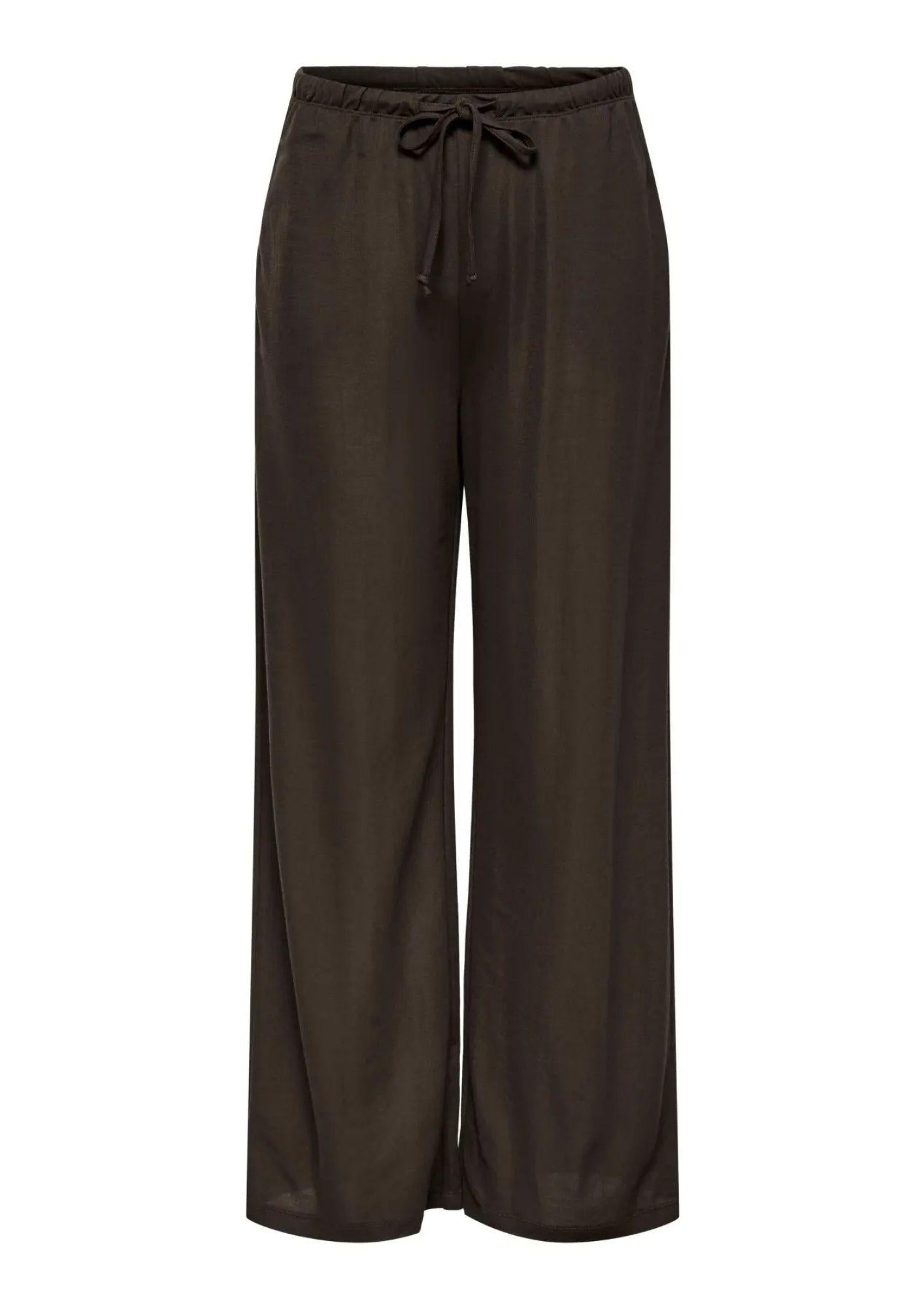 Jacqueline De Yong Pantalone Donna Leslie Marrone 15374331 Chocolate Brown JACQUELINE DE YONG 