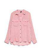 Vero Moda Camicia Donna Coral Paradise Snow White Vmbumpy 10275283 Coral Paradise VERO MODA 