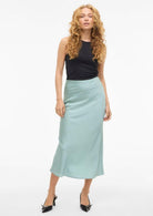 Vila Gonna Donna Viellette Blu Surf 14084182 Blue Surf VILA 