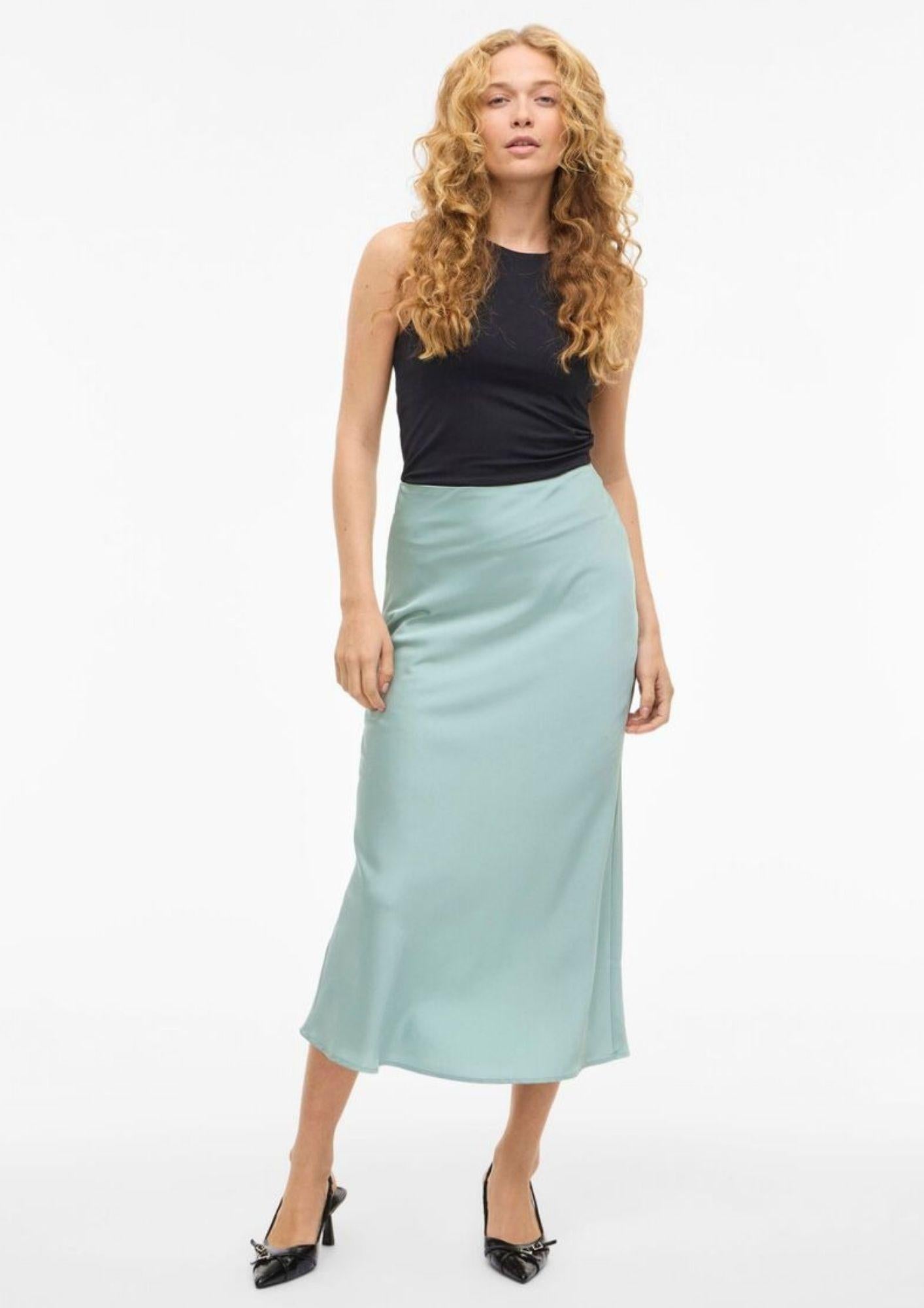 Vila Gonna Donna Viellette Blu Surf 14084182 Blue Surf VILA 