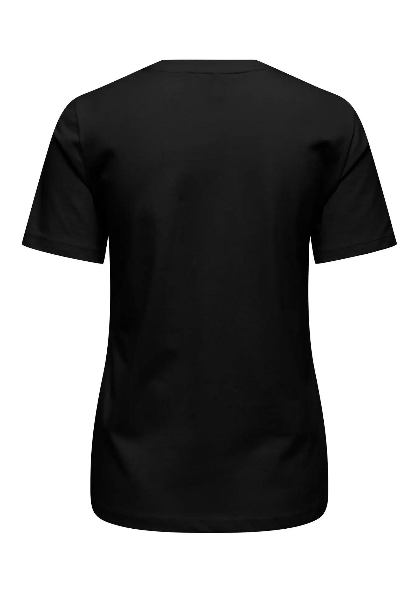 Only T-Shirt Donna Filizza Nera Mix 15368933 Black Mix ONLY 