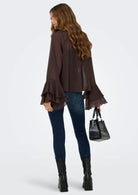 Only Blusa Donna Peninna Marrone 15367241 Coffee Bean ONLY 
