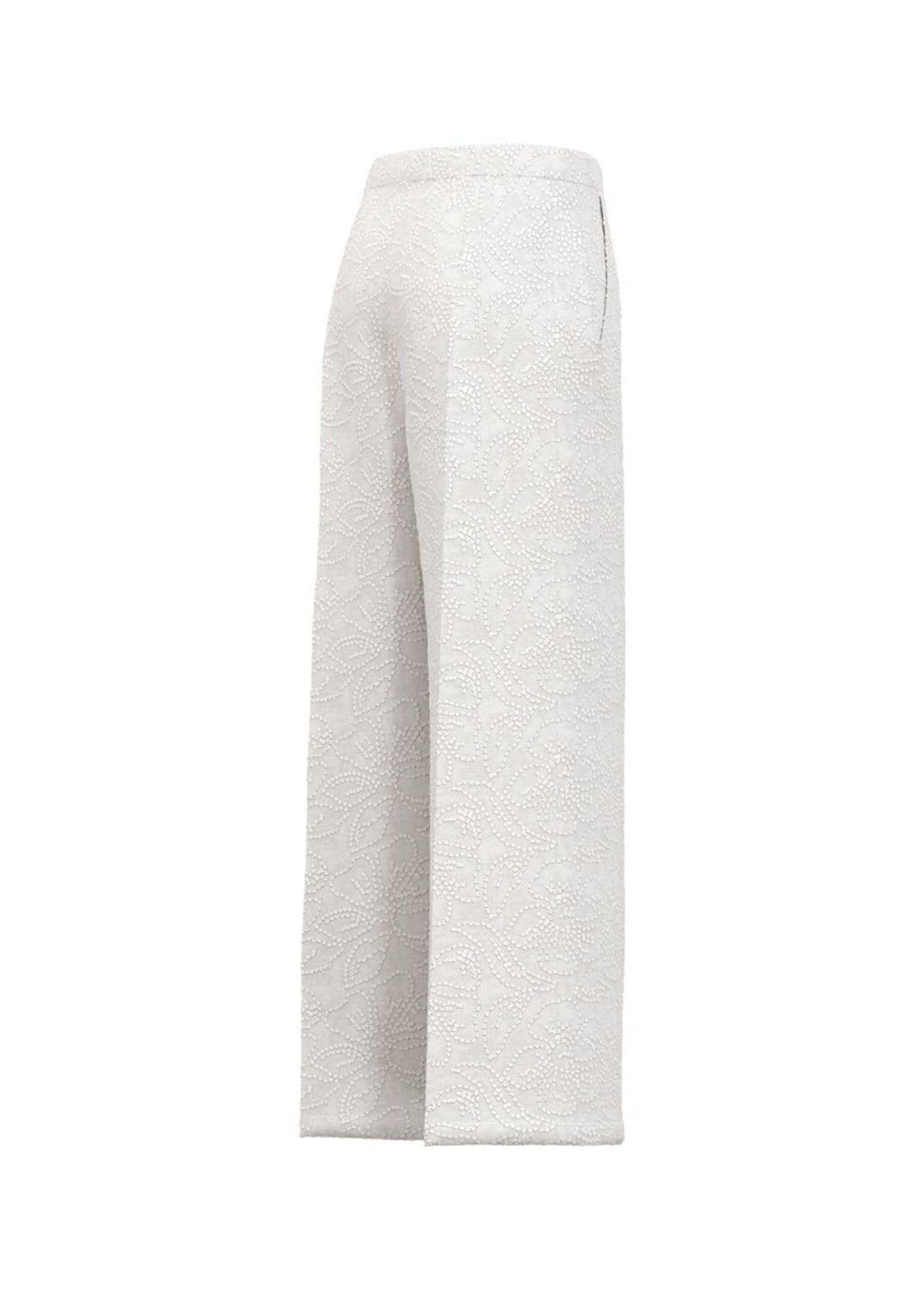 Emme Marella Pantalone Donna Emmtempra Bianco 2615131172200 006 EMME MARELLA 