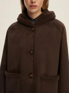 Emme Marella Caban reversibile Donna Gavetta Testa di moro 2525456072200 003 EMME MARELLA 