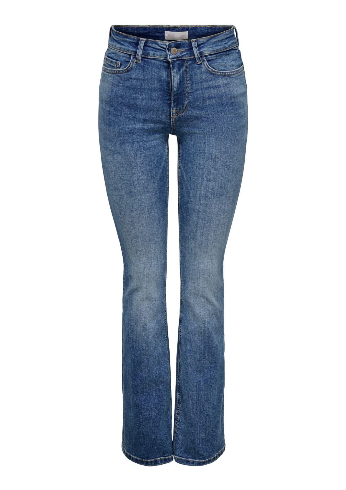 Jacqueline De Yong Jeans Donna Fina Denim Blu Medio 15354218 Medium Blue Denim JACQUELINE DE YONG 