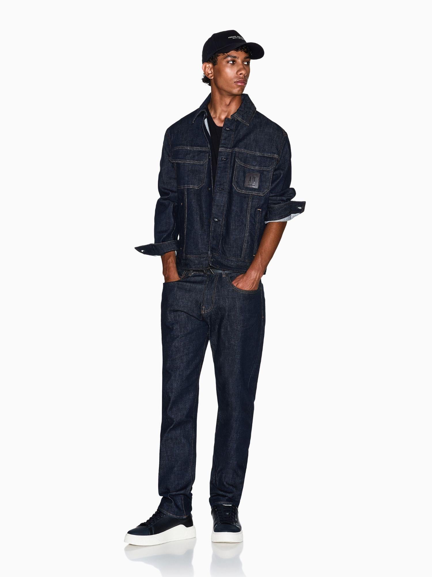 Armani Exchange Jeans slim Uomo Blu XM000049 AF12284 MB001 ARMANI EXCHANGE 