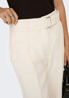 Only Pantalone Donna Tila Bianco 15367390 Cloud Dancer ONLY 