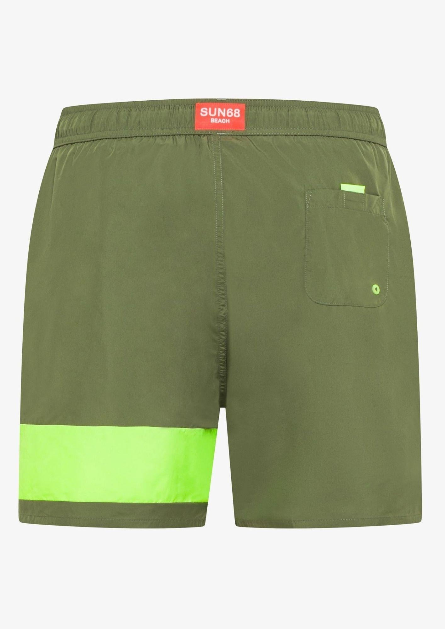 Sun68 Costume Uomo Verde Militare H35107 19 SUN68 