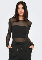 Jacqueline De Yong Top Donna Elsa Nero 15356004 Black JACQUELINE DE YONG 