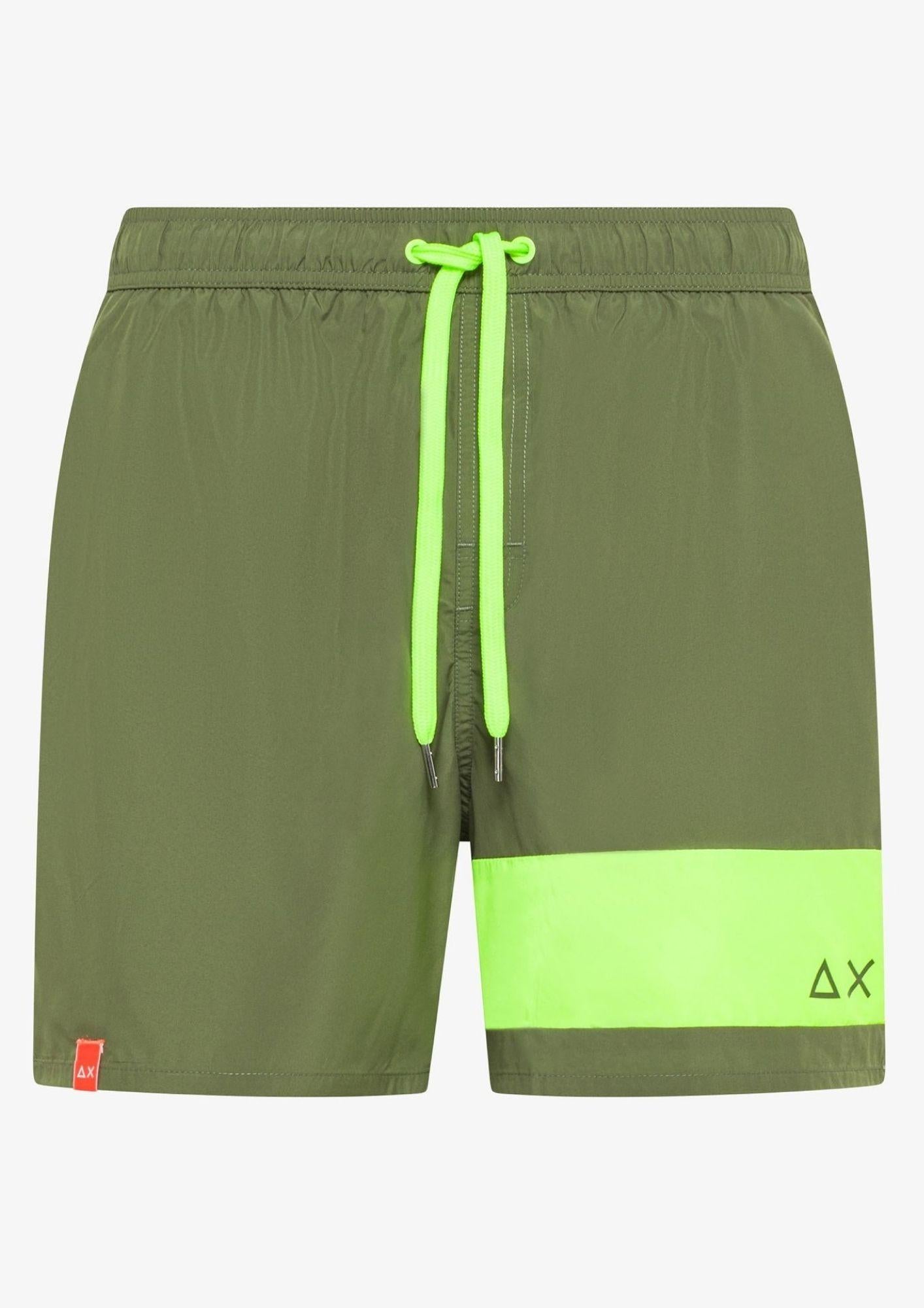Sun68 Costume Uomo Verde Militare H35107 19 SUN68 