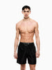 EA7 Emporio Armani Costume boxer Logo Series con logo tape Uomo Nero