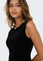 Jacqueline De Yong Abito Donna Victory Nero 15362827 Black JACQUELINE DE YONG 