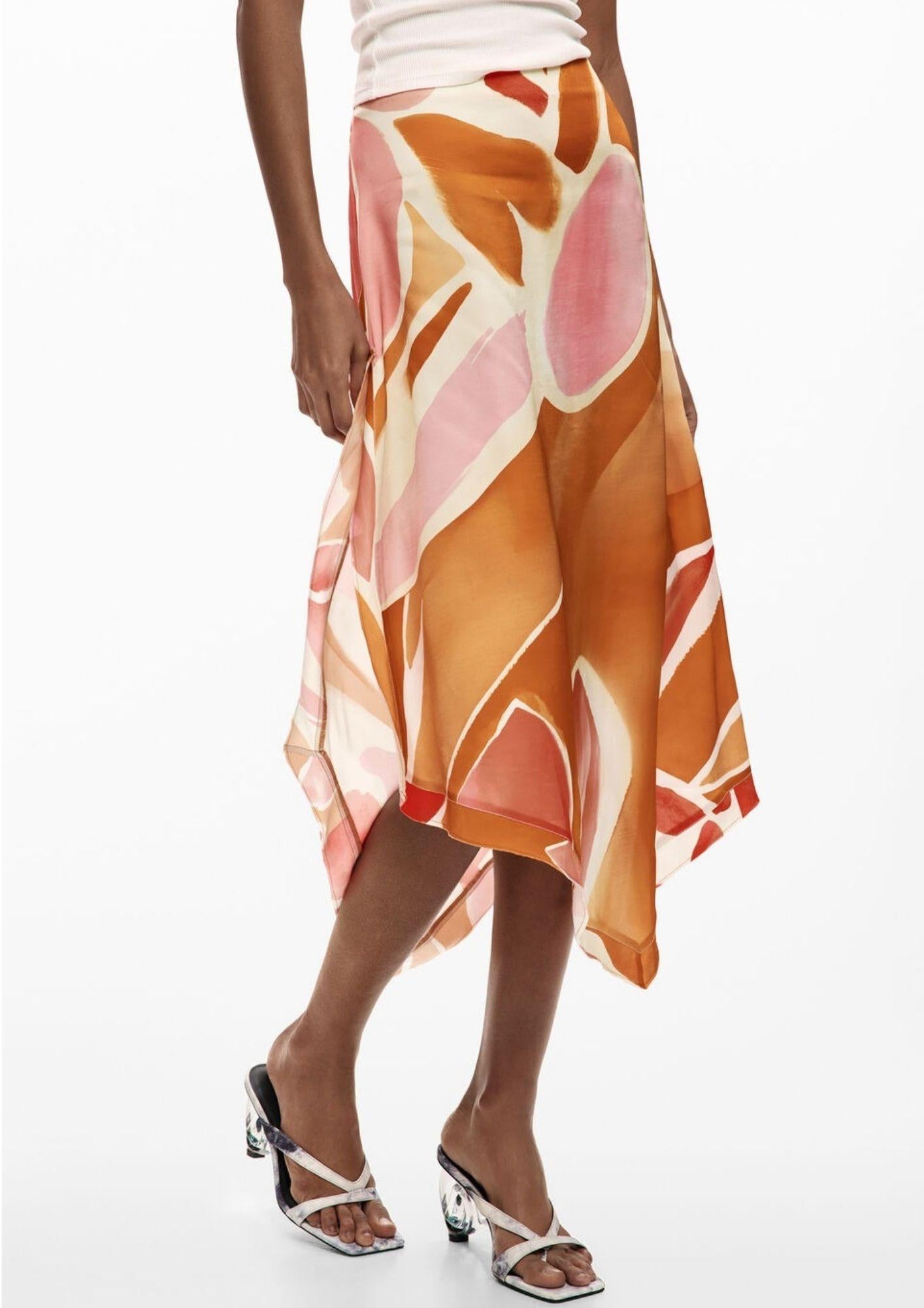 Desigual Gonna Donna Falventorange Arancione 26SWFW13 7002 DESIGUAL 