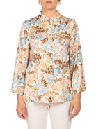 Diana Gallesi Camicia Donna Bianco Latte Fantasia 5060R103091N 01 DIANA GALLESI 