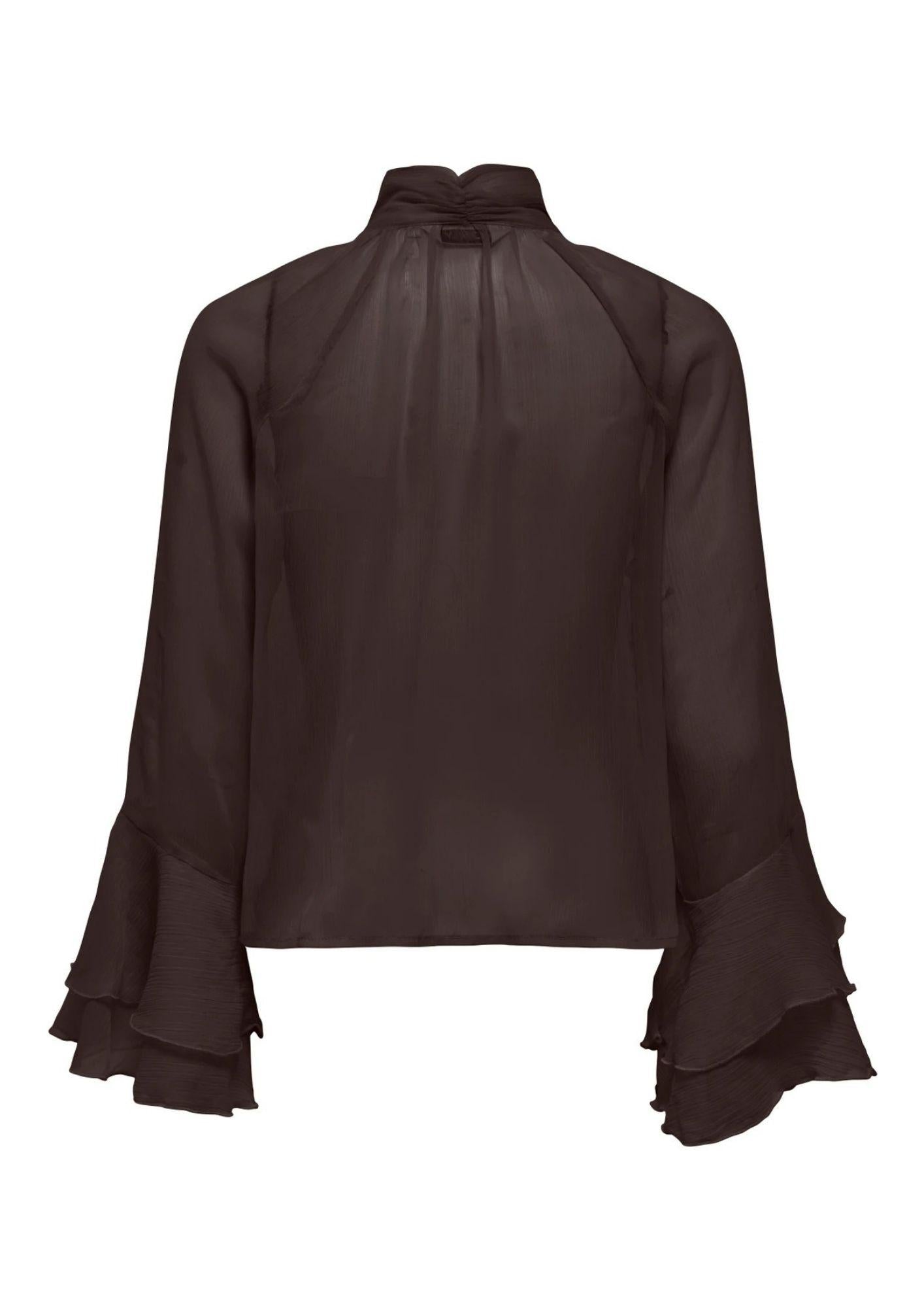 Only Blusa Donna Peninna Marrone 15367241 Coffee Bean ONLY 