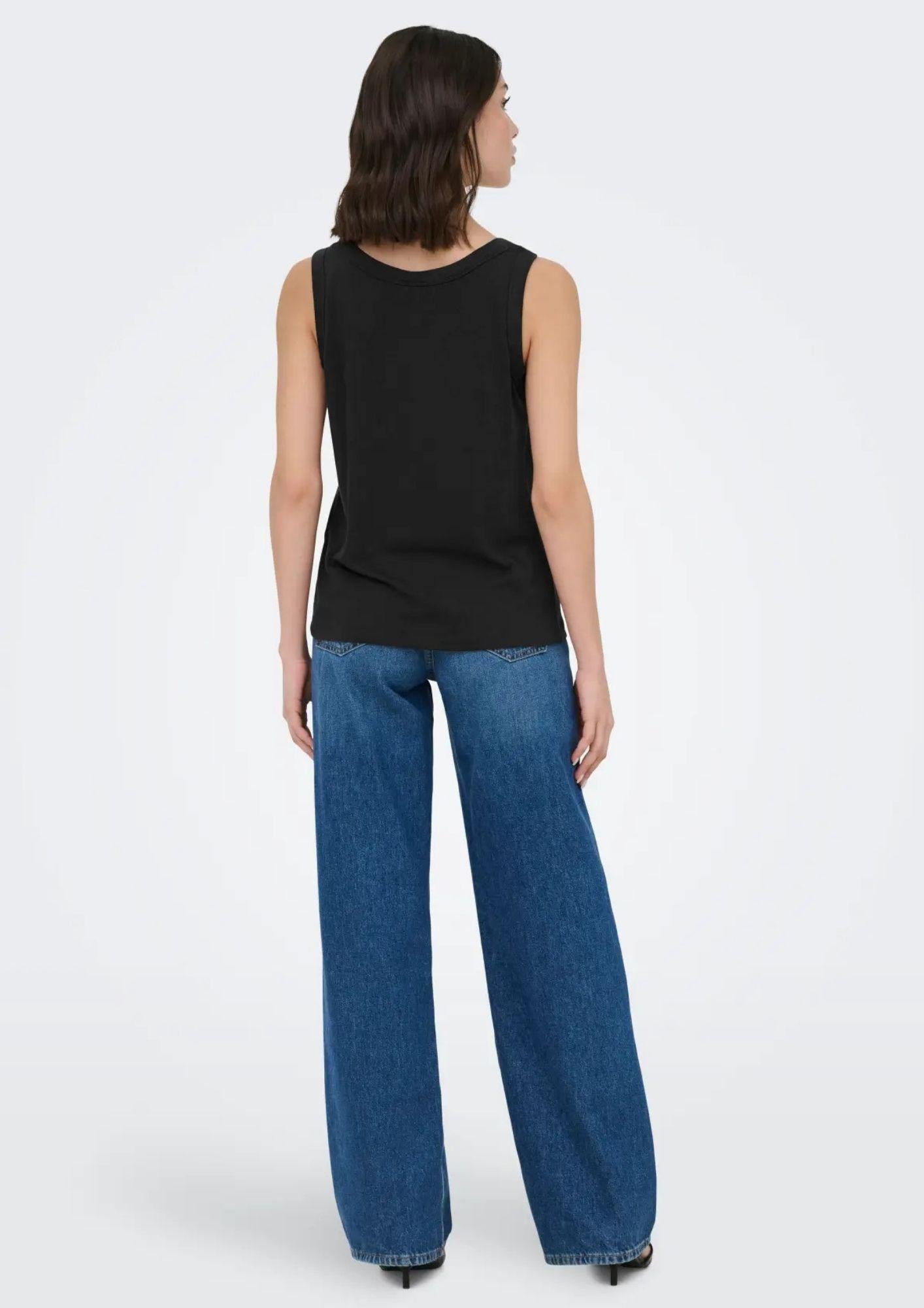 Jacqueline De Yong Top Donna Uffa Nero 15369973 Black JACQUELINE DE YONG 