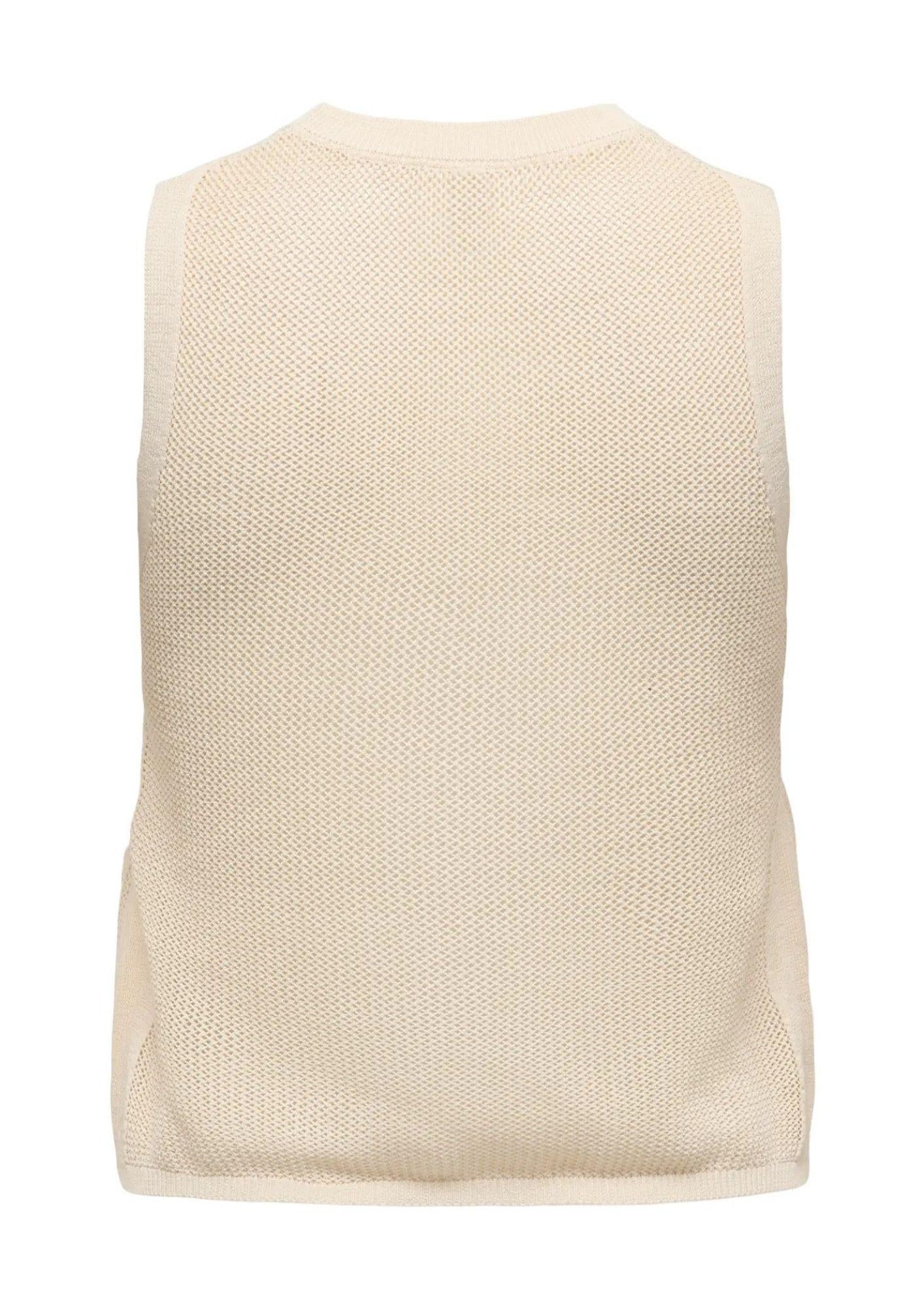 Only Top Donna Ivy Bianco 15370250 Birch Cloud Dancer Pearls ONLY 