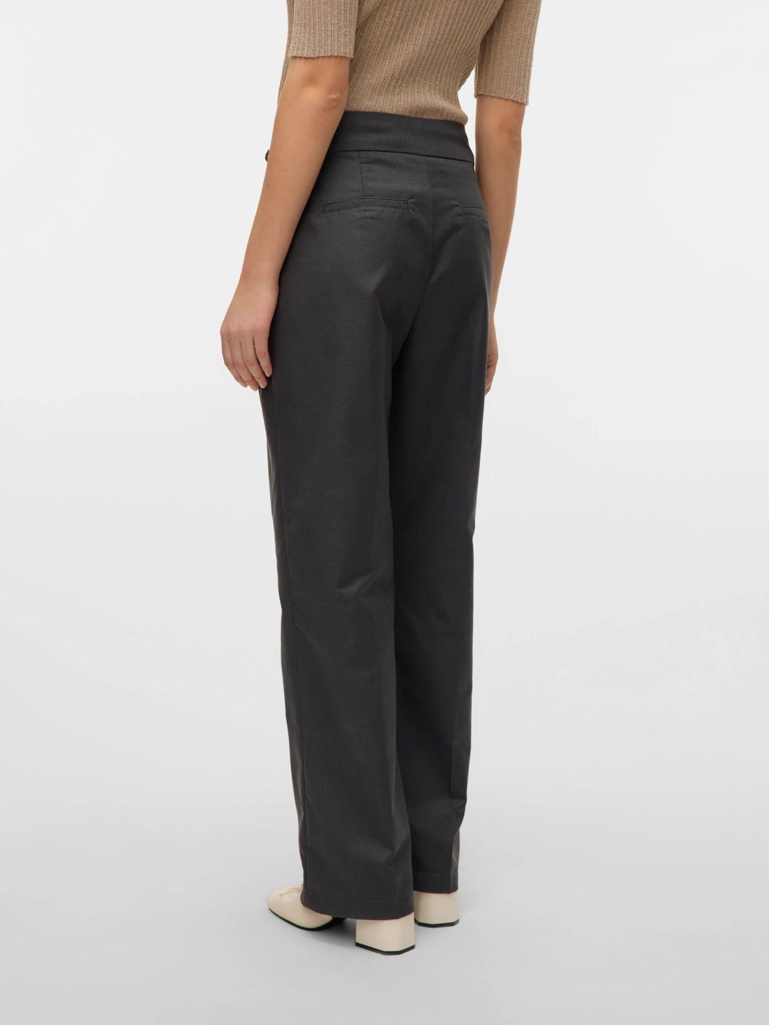 Vero Moda Pantaloni Formali Donna Nikki Dark Grey Melange 10332058 Dark Grey Melange VERO MODA 