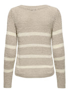 Only Maglia Donna Simply Taupe Onlgeena 15113356 Simply Taupe Eggnog ONLY 