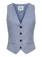 Only Gilet Donna Vintage Indigo Onllinda 15336753 Vintage Indigo ONLY 