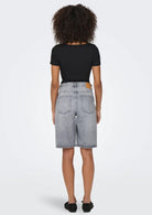 Only Bermuda Donna Sonny Light Grey Denim 15256709 Light Grey Denim ONLY 