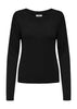 Jacqueline De Yong Maglia Donna Basica Nera