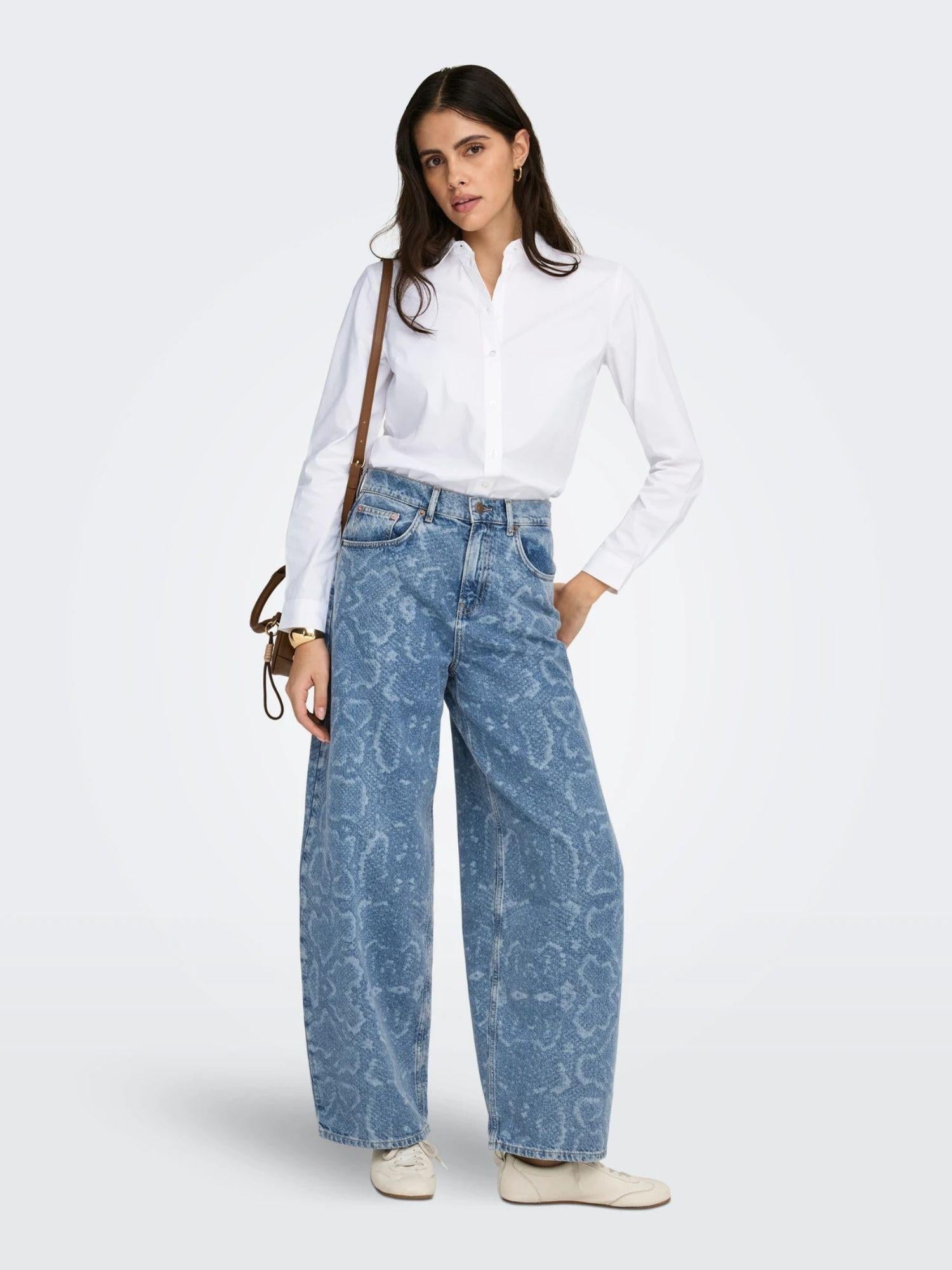 Jacqueline De Yong Camicia Donna Bianco Jdymio 15149877 White JACQUELINE DE YONG 