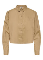 Jacqueline De Yong Camicia Donna Mio Marrone 15363677 Tigers Eye JACQUELINE DE YONG 