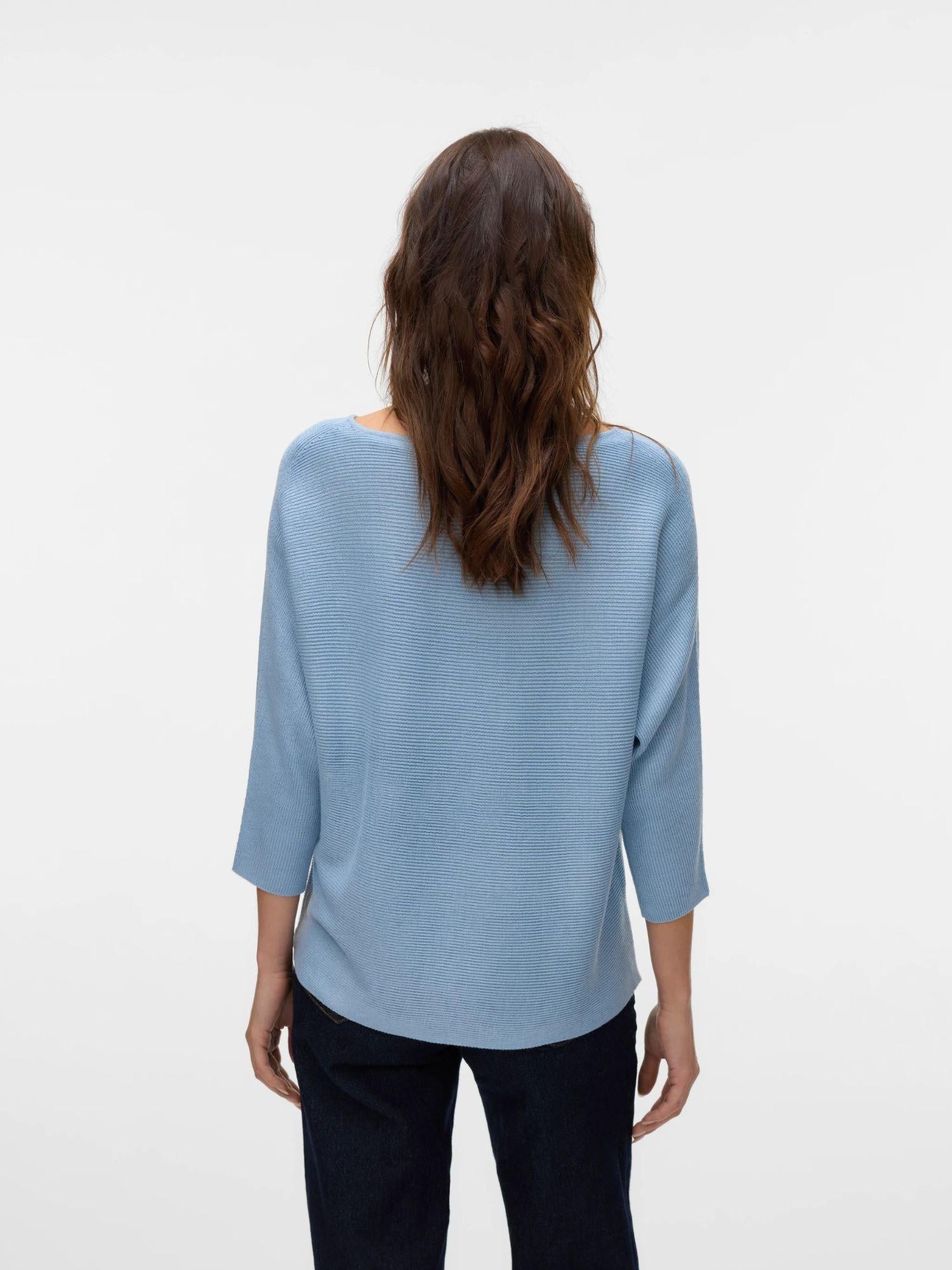 Vero Moda Maglione Donna Cashmere Blue VMNora 10281013 Cashmere Blue VERO MODA 