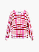 Desigual Maglione a righe mikado Donna Rosa 25WWJF41 3049 DESIGUAL 