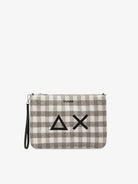Sun68 Pochette Tartan Grigio Medio X45212 34 SUN68 
