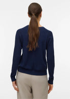 Vero Moda Pullover Donna Newlex Blu Navy 10340560 Navy Blazer VERO MODA 