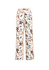 Nordica Women's Pants Butter White Flower Print