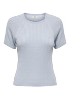 Jaqueline De Yong maglia Donna Bodilla Blu Cashmere 15334641 Cashmere Blue W. SILVER JACQUELINE DE YONG 