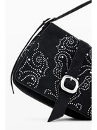 Desigual Borsa a tracolla effetto pelle con borchie piccola Donna Nero 25WAXPBH 2000 DESIGUAL 