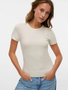 Vero Moda AWIRWINA Top Donna Birch 10329978 Birch VERO MODA 