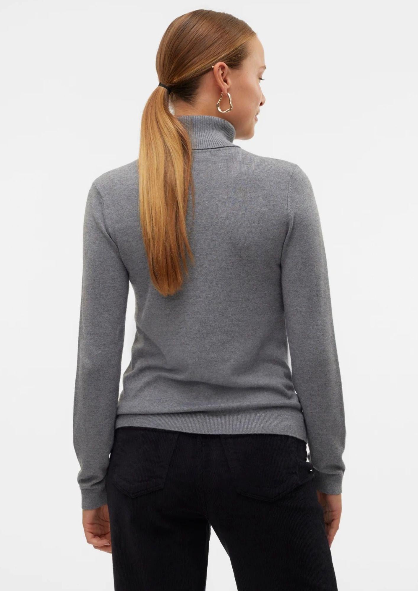 Vero Moda Pullover Donna Iris Grigio 10320450 Medium Grey Melange VERO MODA 