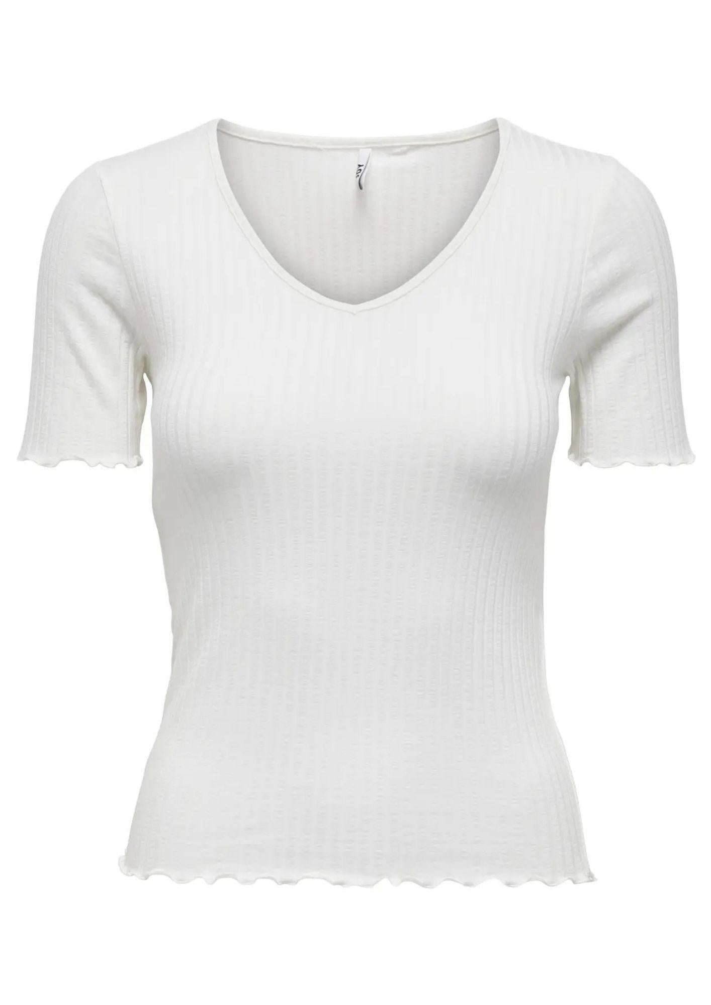 Jacqueline De Yong Top Donna Fransiska Bianco 15238718 Cloud Dancer JACQUELINE DE YONG 