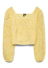 Top Donna Giallo