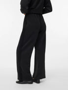 Vero Moda Pantalone Tuta Donna Nero VMInima 10341045 Black BLACK CROCHET VERO MODA 