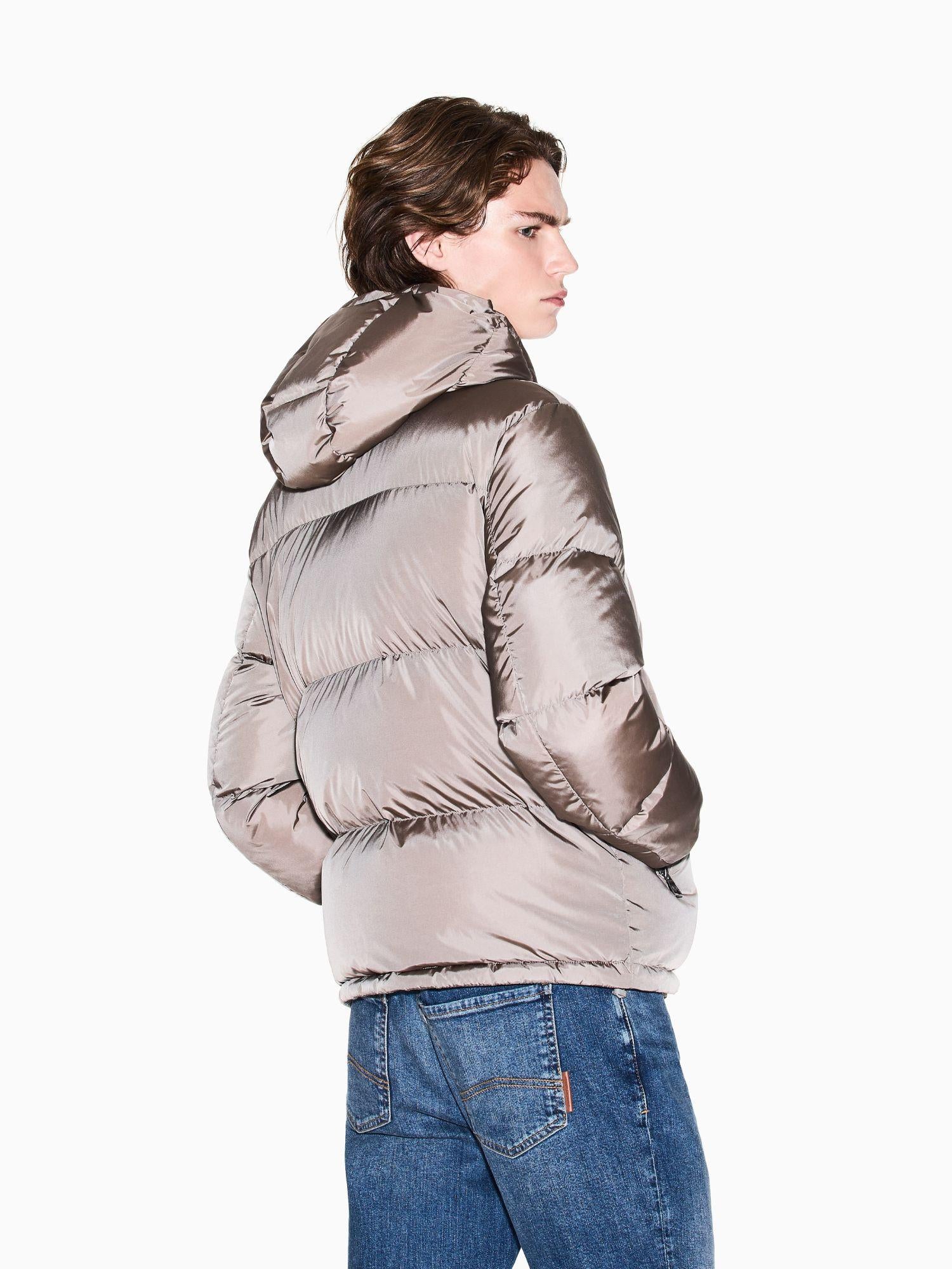 Armani Exchange Piumino con cappuccio Uomo Beige XM000348 AF12286 U6107 ARMANI EXCHANGE 