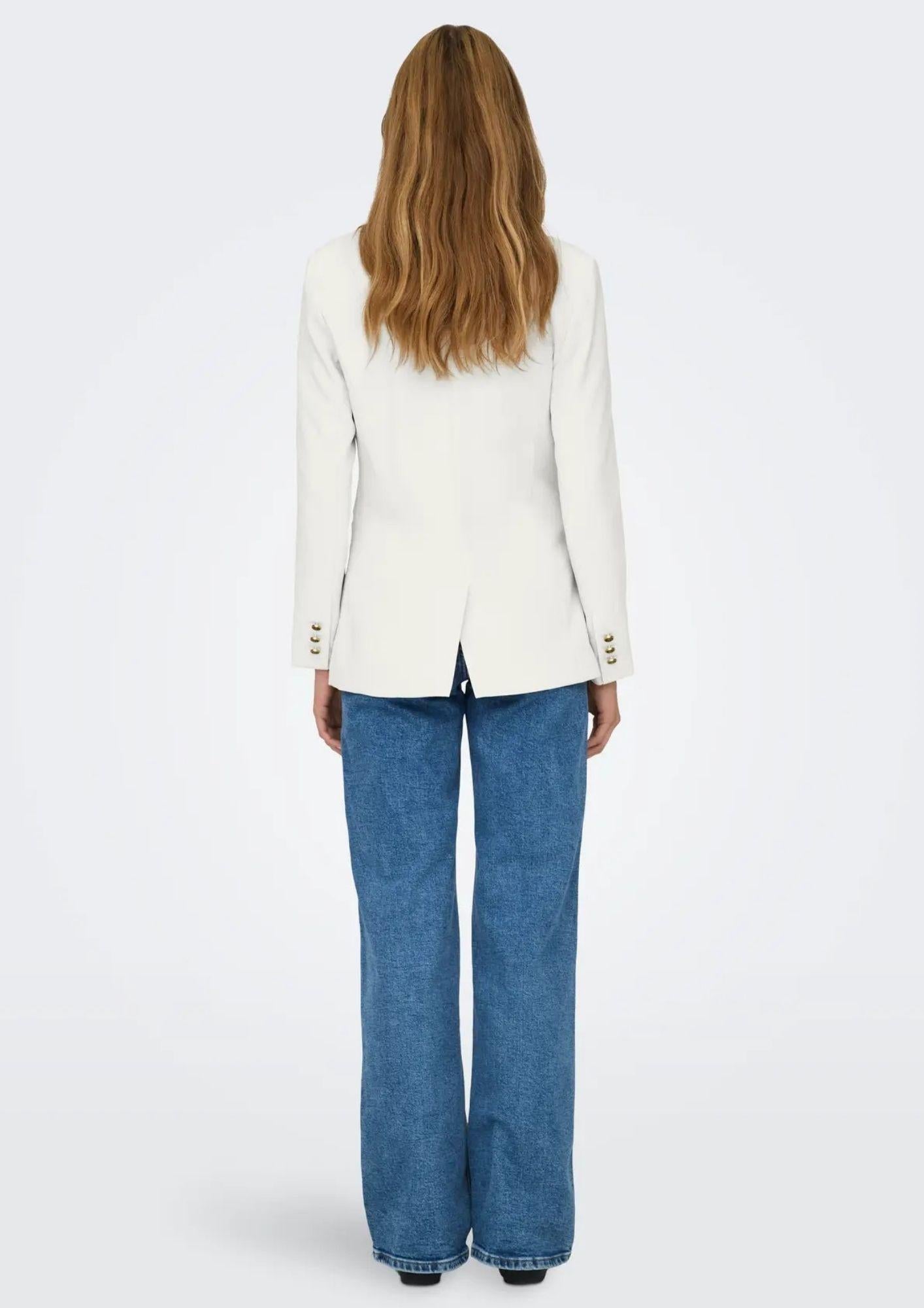 Only Giacca Donna Astrid Bianca 15294709 Cloud Dancer ONLY 