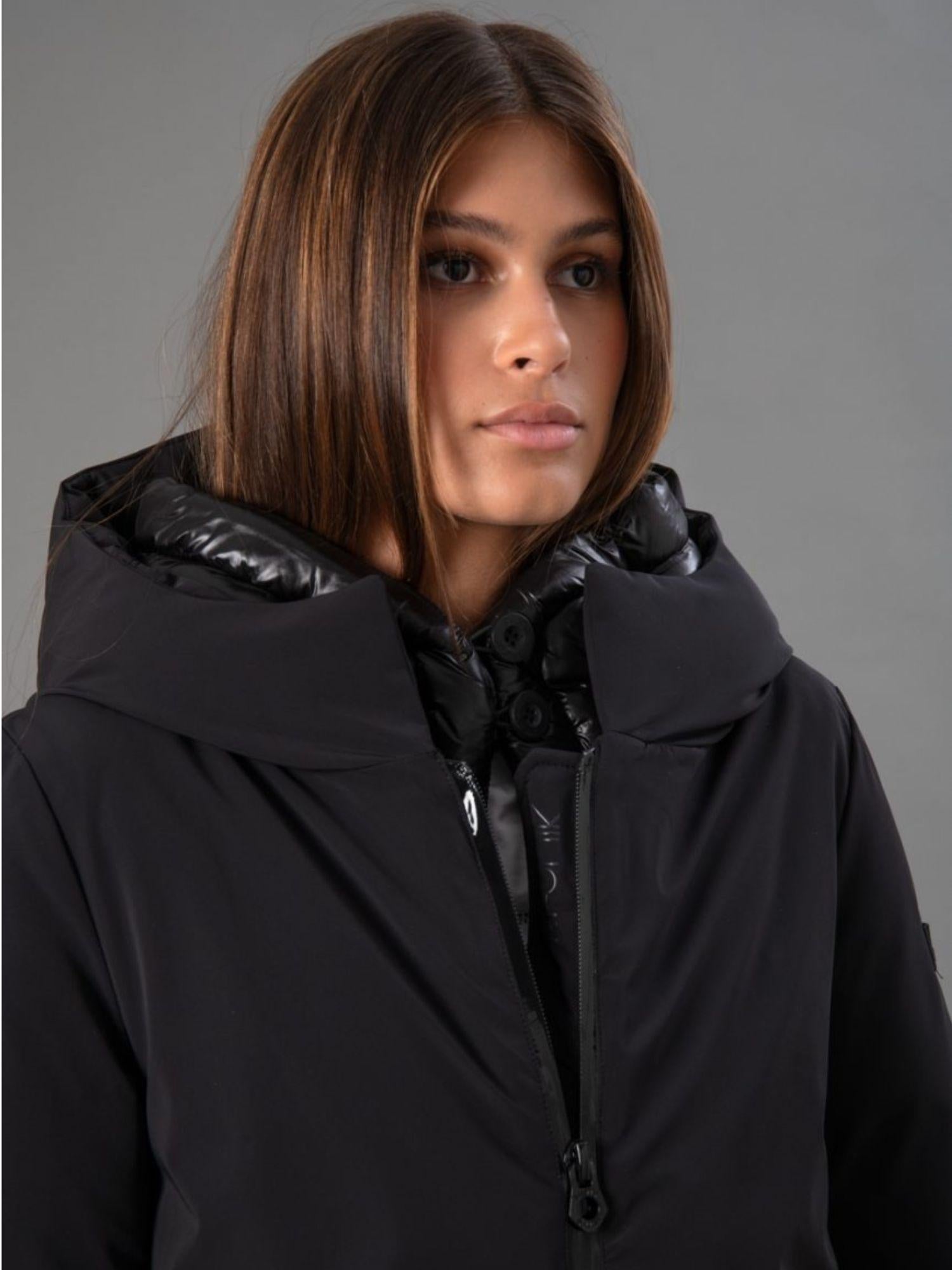 Rihunik Giacca Invernale Donna Tera Nera RIW276J F0117 999 RIHUNIK 