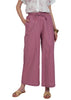 Yes Zee Pantalone Donna Rosa Antico Scuro