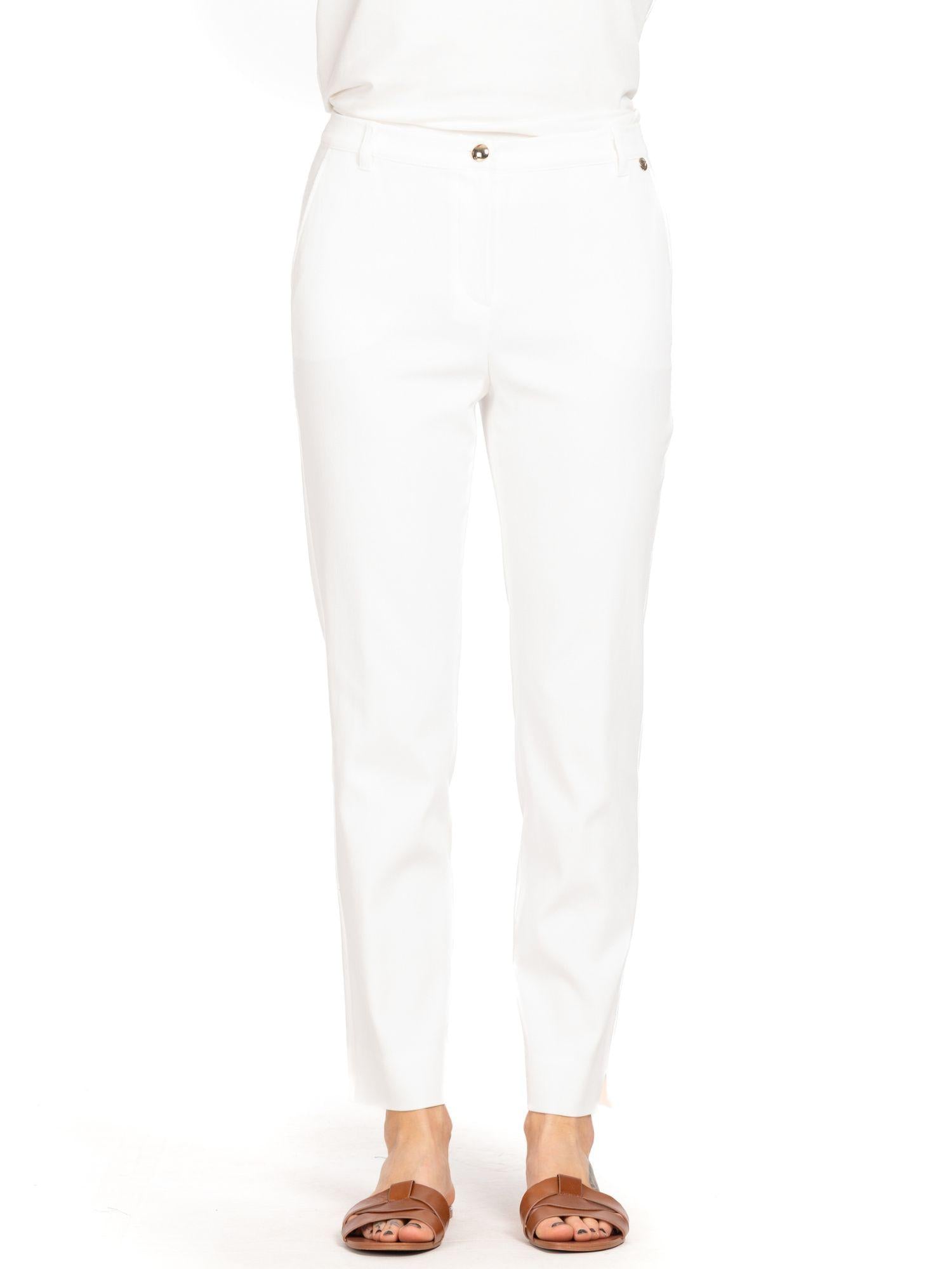 Diana Gallesi Pantalone Donna Bianco P739R008862N 11 DIANA GALLESI 