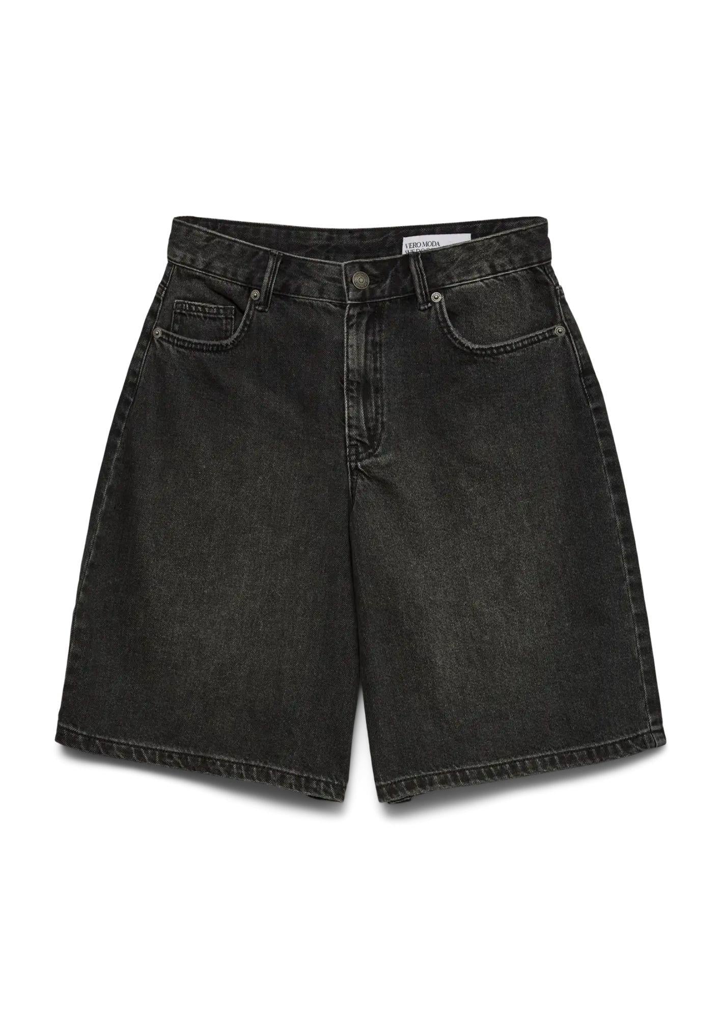 Vero Moda Bermuda Donna Nero Denim 10342092 Black Denim VERO MODA 