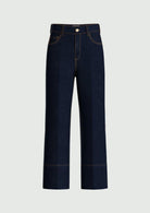 Emme Marella Jeans Donna Emmcropped Blu Notte 2615181011200 001 EMME MARELLA 
